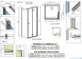 Radaway Essenza Kdj B kabina 100x100cm prawa szkło przejrzyste 1385083-01-01R/1384052-01-01