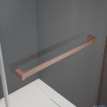 Radaway Modo SL II Brushed Copper kabina Walk-in 80x200 lewa szczotkowana miedź 10319084-93-01L