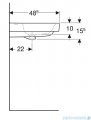 Geberit Modo Umywalka prostokątna 100x48,5cm 502.876.00.1