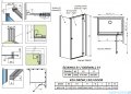 Radaway Essenza 8 Brushed Nickel Kdj kabina 110x100cm prawa szczotkowany nikiel 10480712-01-01R/10470337-91-01R/10113100-01-01