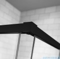 Radaway Idea Black Kdd kabina 120x75cm czarny mat/szkło przejrzyste 387064-54-01L/387066-54-01R