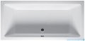 Riho Lusso 170x75cm wanna prostokątna z hydromasażem Pneumatic S2 prawa + nogi + syfon BA18-PNES2-P