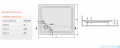 Sanplast Free Line brodzik prostokątny B/FREE 70x100x5cm+stelaż 615-040-1270-01-000