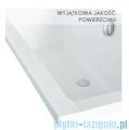 Besco Quadro 165x75cm wanna prostokątna + obudowa CZARNY mat + syfon CZARNY #WAQ-165-PK/#OAQ-165-PKC/19977
