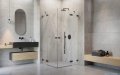 Radaway Essenza Pro Brushed GunMetal Kdd kabina 80x80cm szczotkowany grafit 10096080-92-01L/10096080-92-01R