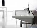 Bathco umywalka blatowa dolomitowa Manhattan 100x45 cm 0506