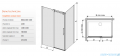 Sanplast kabina KND2/ALTII 80x130-140 narożna prostokątna przejrzysta 600-121-0831-42-401