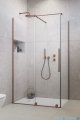 Radaway Furo Kdj Brushed Copper kabina 160x120cm lewa szczotkowana miedź 10104822-93-01L/10110780-01-01/10113120-01-01