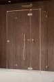 Radaway Essenza Pro Brushed Gold Kdj+S kabina 100x90x100cm prawa szczotkowane złoto 10097390-99-01R/10098100-01-01/10098100-01-01