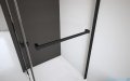 Radaway Idea Black Kds kabina prysznicowa 120x110 lewa czarny mat/szkło przejrzyste 10115120-54-01L/10117110-01-01