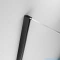 Radaway Furo Black PND II parawan nawannowy 160cm prawy szkło przejrzyste 10109838-54-01R/10112794-01-01