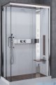 Novellini Nexis kabina prysznicowa z hydromasażem 100x80 prawa white oak NEXA109DT5-1KQ