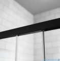 Radaway Idea Black Dwd drzwi wnękowe 200cm czarny mat/szkło przejrzyste 387120-54-01
