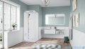 Novellini Glax 1 2.0 kabina z sauna parową 80x80 lewa srebrna G21GF89SM5-1BB