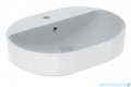 Geberit VariForm Umywalka owalna z półką, z przelewem 60x45cm 500.777.01.2