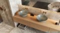 Excellent Design Korek klik-klak umywalkowo bidetowy, korpus czarny mat, pokrywa ceramiczna mint blue mat ARIN.1485.K.01.MBMBL