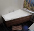Riho Doppio wanna asymetryczna 180x130cm z hydromasażem Master lewa BA90-WNPLMST-L
