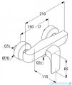 Kludi AMEO jednouchwytowa bateria natryskowa chrom 417100575