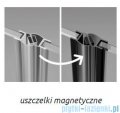 Radaway Furo SL Black KDD kabina 80x90cm czarny mat/szkło przejrzyste 10305080-54-01L/10305090-54-01R
