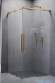 Radaway Idea 8 QL Kdd Brushed Gold kabina 80x120cm szczotkowane złoto 10590080-99-01L/10590120-99-01R