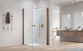 Radaway Nes Kdd I Brushed Copper kabina 80x90cm szczotkowana miedź 10021080-93-01L/10021090-93-01R