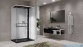 Novellini Glax 2 2.0 kabina z hydromasażem 120x90 prawa czarna G222P299DT1-1HU