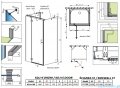 Radaway Torrenta KDJ+S kabina prysznicowa 100x80x100 lewa chrom połysk/przejrzyste 1330100-01-01/133380-01-01L/1330100-01-01