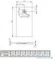 Radaway Kyntos F brodzik 120x90cm czarny HKF12090-54