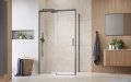 Radaway Idea Kdj Brushed GunMetal kabina 150x110cm lewa szczotkowany grafit 387045-92-01L/387053-92-01R
