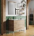 Elita Look szafka z umywalką 80x63x45cm Canela Oak 167254/145840