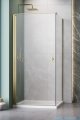 Radaway Nes Kdj I Brushed Gold kabina 90x100cm lewa szczotkowane złoto 10022090-99-01L/10039100-01-01