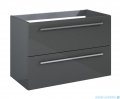 Roca Kwadro szafka 80x38x53 cm szary A857970153