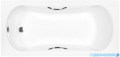 Besco Aria Plus 130x70cm wanna prostokątna z uchwytami + obudowa + syfon #WAA-130-PU/#OAA-130-PA/19975