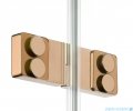 New Trendy Eventa Copper Shine kabina prysznicowa prostokątna 110x80x200 cm prawa przejrzyste miedź połysk EXK-6419