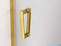 SanSwiss Cadura Gold Line drzwi przesuwne 75cm jednoskrzydłowe lewe z polem stałym CAE2G0751207