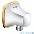 Grohe Grandera kolanko przyłączeniowe ścienne DN15 chrom/złoty 27970IG0