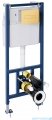 Omnires Classic stelaż podtynkowy do WC zestaw 2w1 przycisk złoty 90502GLS017