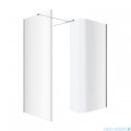 Excellent Vidoq walk-in kabina prysznicowa gięta, ścianka prosta 100cm, ścianka gięta 93cm chrom KAEX.1507.K.1000.0930.CR