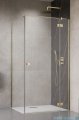 Radaway Essenza 8 Brushed Gold Kdj kabina 110x100cm prawa szczotkowane złoto 10480712-01-01R/10470337-99-01R/10113100-01-01