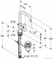 Kludi Objekta Jednouchwytowa bateria umywalkowa DN 10 chrom 320230575