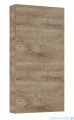 Roca Extra Kolumna łazienkowa niska z 1 drzwiami slim 80x40x12 DĄB CANELA  A857957808