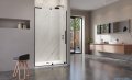 Radaway Furo SL Black DWJ drzwi 100cm lewe czarny mat/szkło przejrzyste 10307522-54-01L/10110480-01-01
