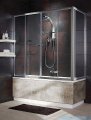 Radaway Vesta DWD+S Parawan nawannowy 160x70cm szkło przejrzyste