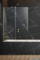 Radaway Furo Brushed Gold PND II parawan nawannowy 160cm lewy szczotkowane złoto 10109838-99-01L/10112794-01-01