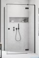 Radaway Essenza Black Kdj kabina 90x120cm prawa szkło przejrzyste 1385044-54-01R/1384054-01-01