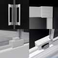 Radaway Idea White Dwj drzwi 150cm prawe szkło przejrzyste 387019-04-01R
