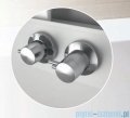 Novellini Glax 3 kabina z hydromasażem 100x80 lewa srebrny GL3A100ST1F-1B