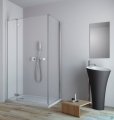 Radaway Fuenta New Kdj kabina 80x120cm lewa szkło przejrzyste