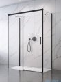 Radaway Idea Black Kdj+s kabina prysznicowa 70x150x70 lewa czarny mat/szkło przejrzyste 10116150-54-01L/387048-54-01R/10117070-01-01