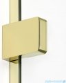New Trendy Eventa Gold Shine kabina prysznicowa prostokątna 90x80x200 cm lewa przejrzyste Złoty połysk EXK-4696